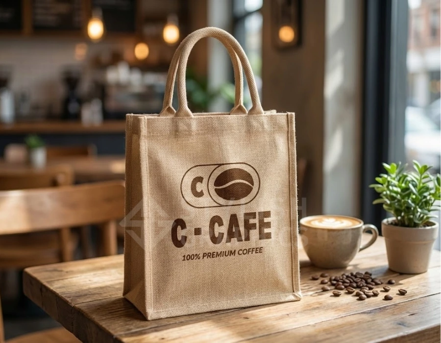 jute bags printing in Dubai - Stylish Graphics