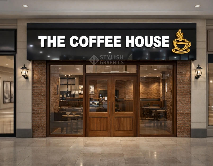 Acrylic signage printing in Dubai - Stylish Graphics